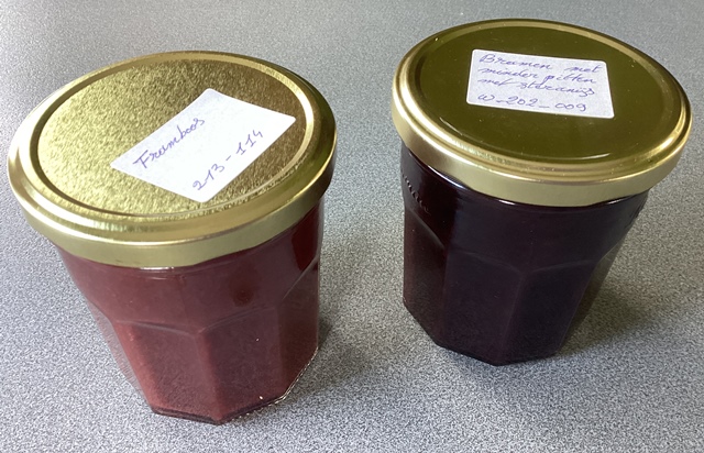 Framboos en Bramen confituur